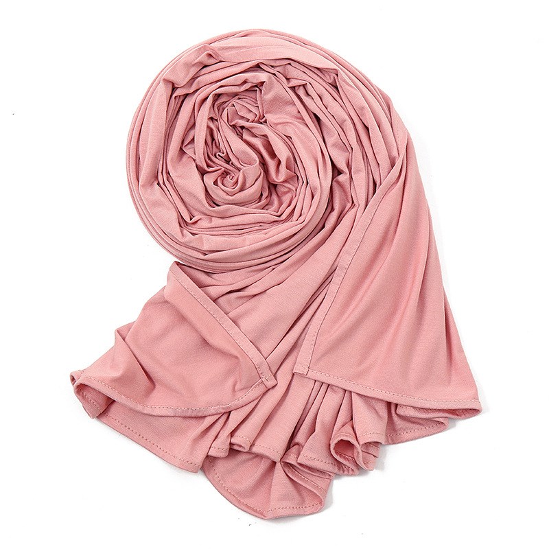 Silk Cotton Scarf Large Monochrome HighQuality Modal Long Sh