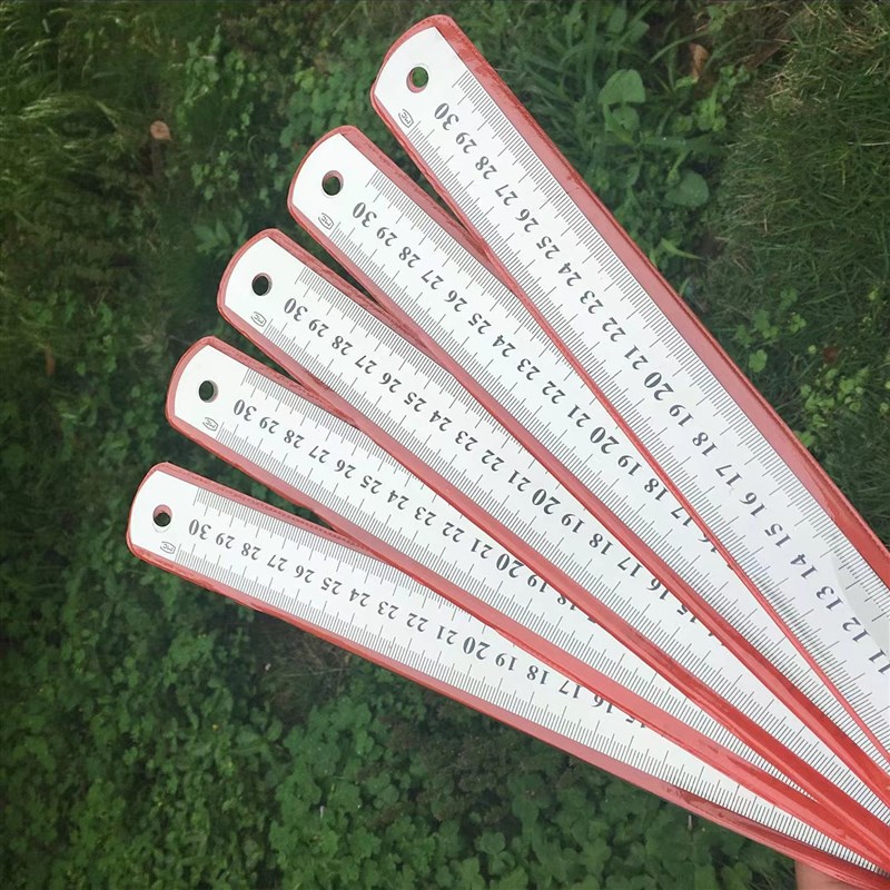 30CM300MM Stainless steel ruler metric imperial steel straig
