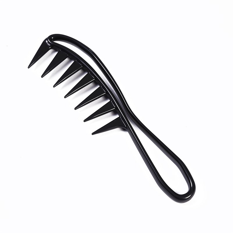 Hairdressing Salon Hollow Comb for Men Retro Styling Fish Te
