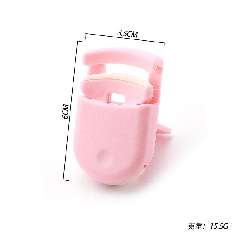 Plastic Eyelash Curler NonPinch Portable Mini Press WideAngl