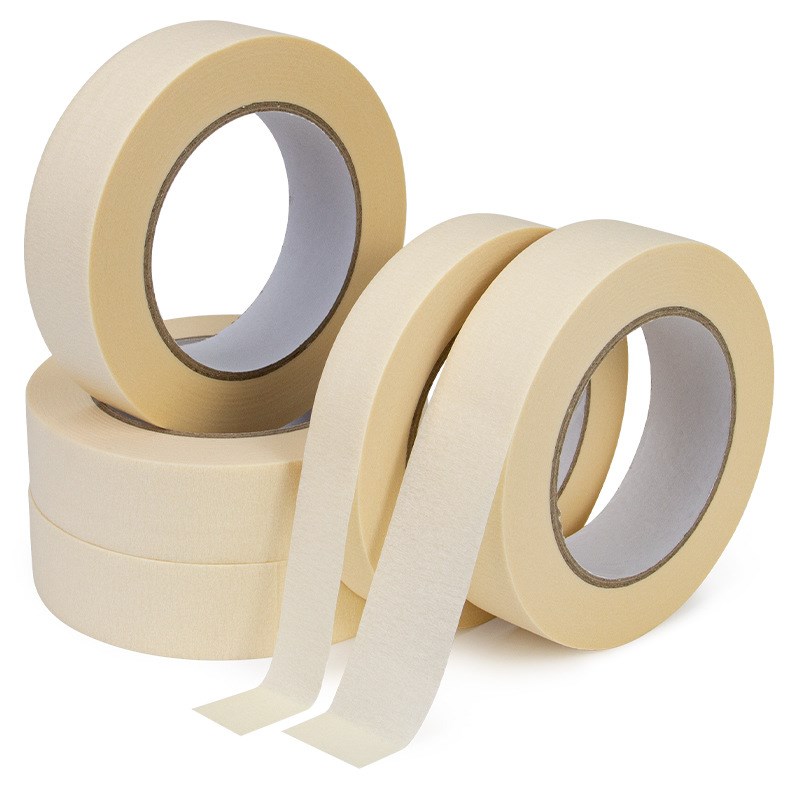 Yellow Highstrength Adhesive Masking Tape Heatresistant for