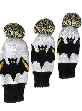Knitted Golf Club Covers Wood Club Cover Caps Golf Club Cove