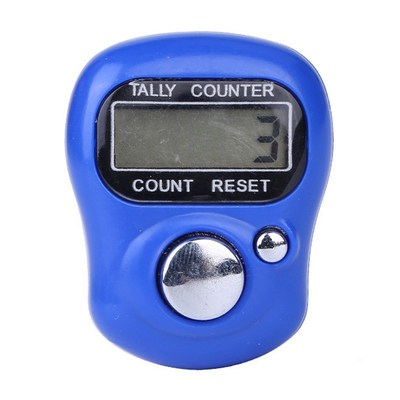 Mini Ring Counter Digital Counter Mini Manual Pedometer Card