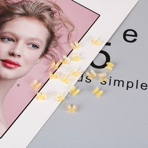 Resin Nail Art Butterfly Aurora Ins Earring DIY Nail Accesso