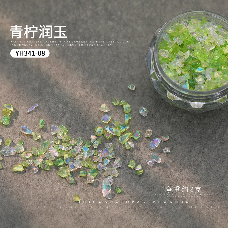 Polarized Glitter Sparkling Ice Crystal Crush Nail Art Suppl