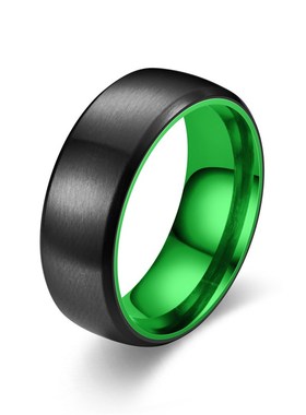 Matte Red Purple Green Couple Rings 2025 2025 Matte Intercol