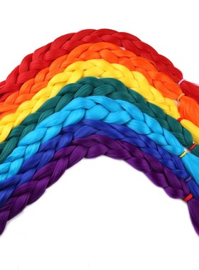 41inch African Dyed Dreadlock Wig 165g Single Color Dreadloc