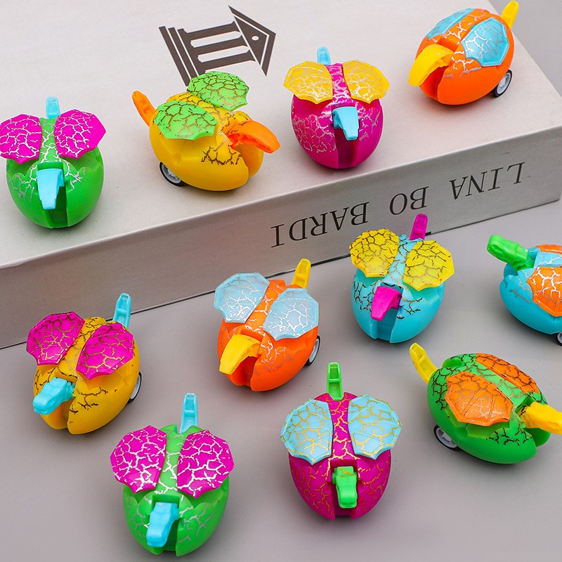 Dinosaur Egg Transforming Car Kids Educational Toys Gifts fo