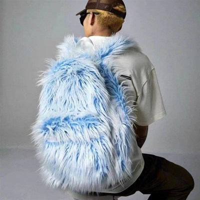Original Snow Monster Twotone Contrast Ice Blue Furry Unisex