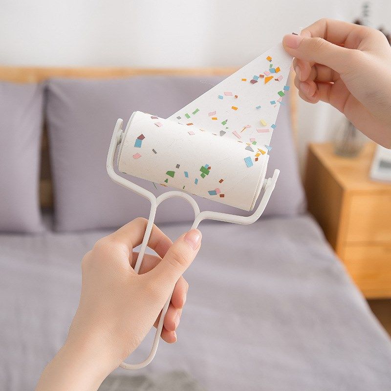 Sticky Roller for Home Clothing Pet Cleaning Remove Hair Bru