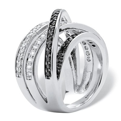 Wrapped Ring European Fashion Multilayered Microinlaid AAA F