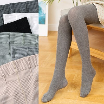 White Dance Tights for Girls Functional Stockings with Massa