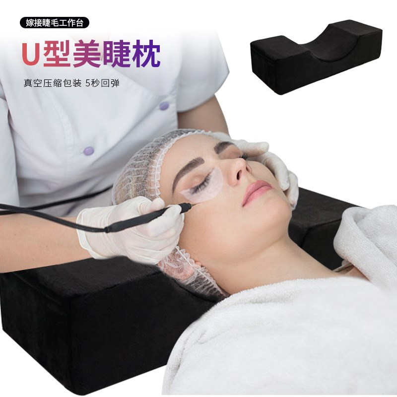 Eyelash Grafting Ushaped Pillow Beauty Eyelash Pillow Compac