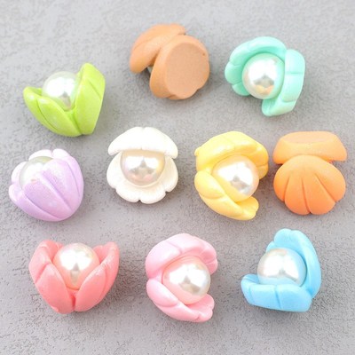 Pearl Shell Resin Ocean Accessory Headwear DIY Cream Glue Ph
