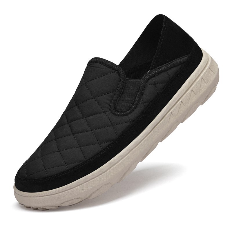 Moccasin Slipon Mens Shoes No Laces Bread Shoes Lightweight