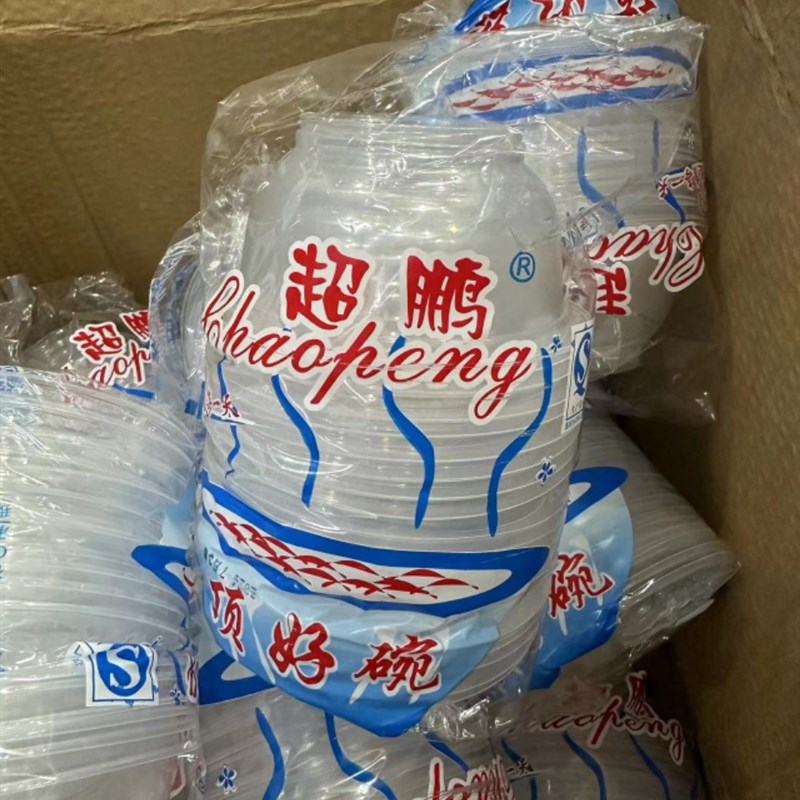 2025 Disposable Thickened Packing Boxes Plastic Bowls Takeou