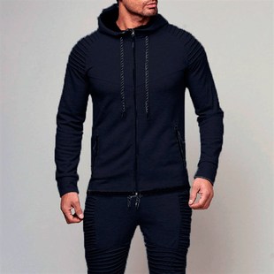 Outdoor Leisure Solid Cardigan for Men Mens Outdoor Casual S