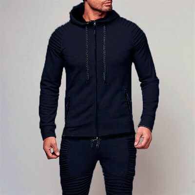 Outdoor Leisure Solid Cardigan for Men Mens Outdoor Casual S