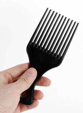 Hair Comb for Mens Greasy Hair Back Comb Quiff Styling Barbe