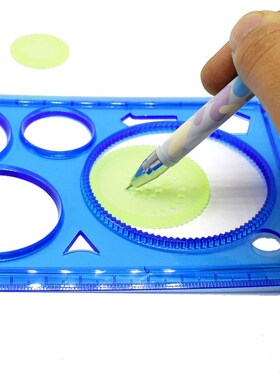 Multifunctional Magic Ruler Circle Ruler Drawing Templates L
