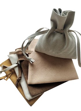 Jewelry Pouch Velvet Bag Black Drawstring Pouch for Earrings