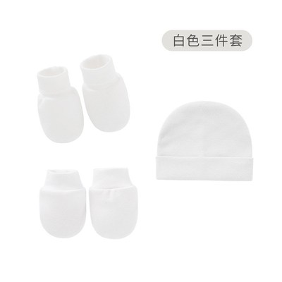 Newborn Summer Hat AntiScratch Gloves for Europe and America