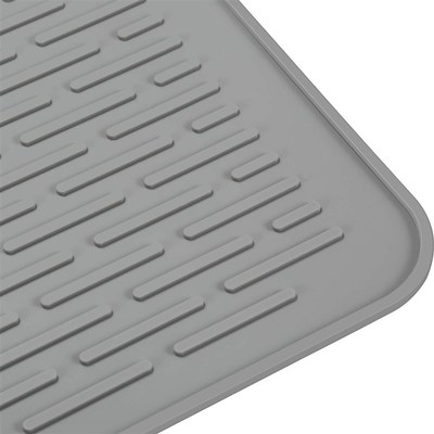 Silicone Dish Mat 4540CM Antiscald Heatinsulation Drain Pad