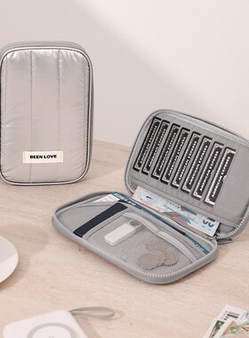 Antitheft Document Bag Travel Organizer Multicard Passport H