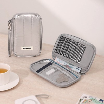 Antitheft Document Bag Travel Organizer Multicard Passport H