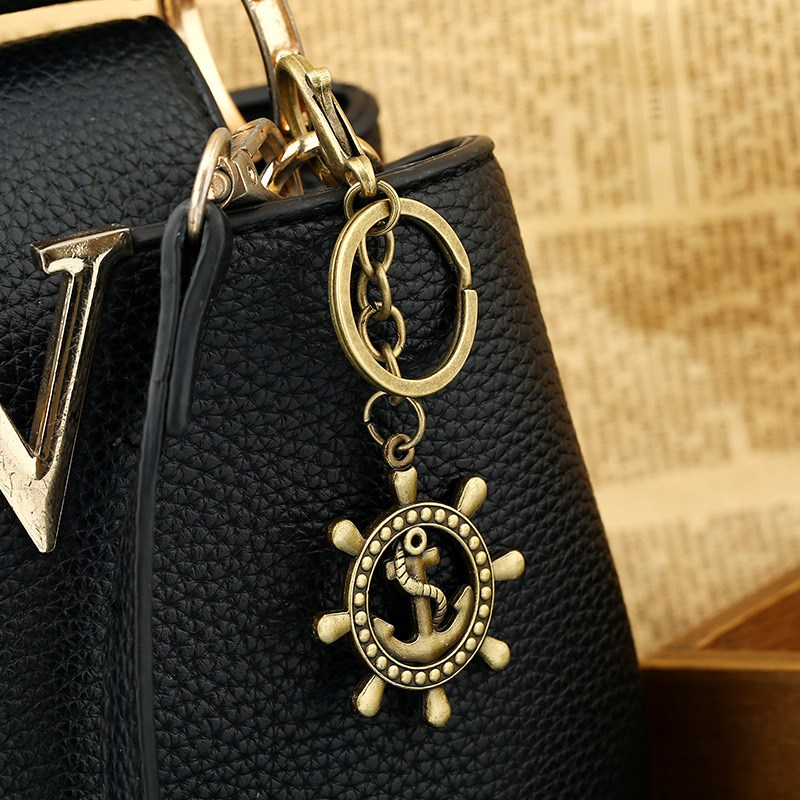 Simple Lobster Clasp Alarm Clock Keychain Creative Small Gif