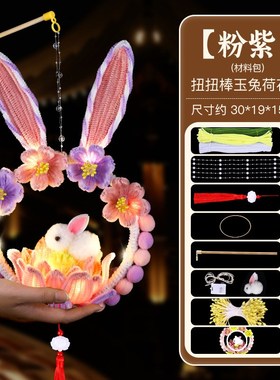 MidAutumn Festival DIY Lantern Kit Twistable Stick Weaving G
