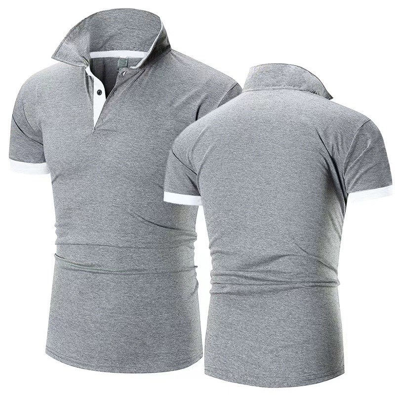 2025 Mens Tshirt Shortsleeved Fashion Polo Shirt Euro Size 2