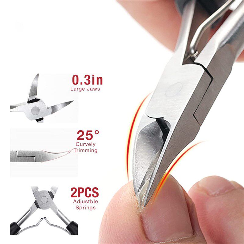 Stainless Steel EagleBeak Nail Clipper Set Ingrown Toenail C