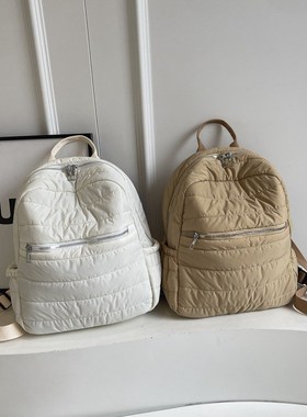 Versatile Largecapacity Casual Simple Backpack Lightweight C