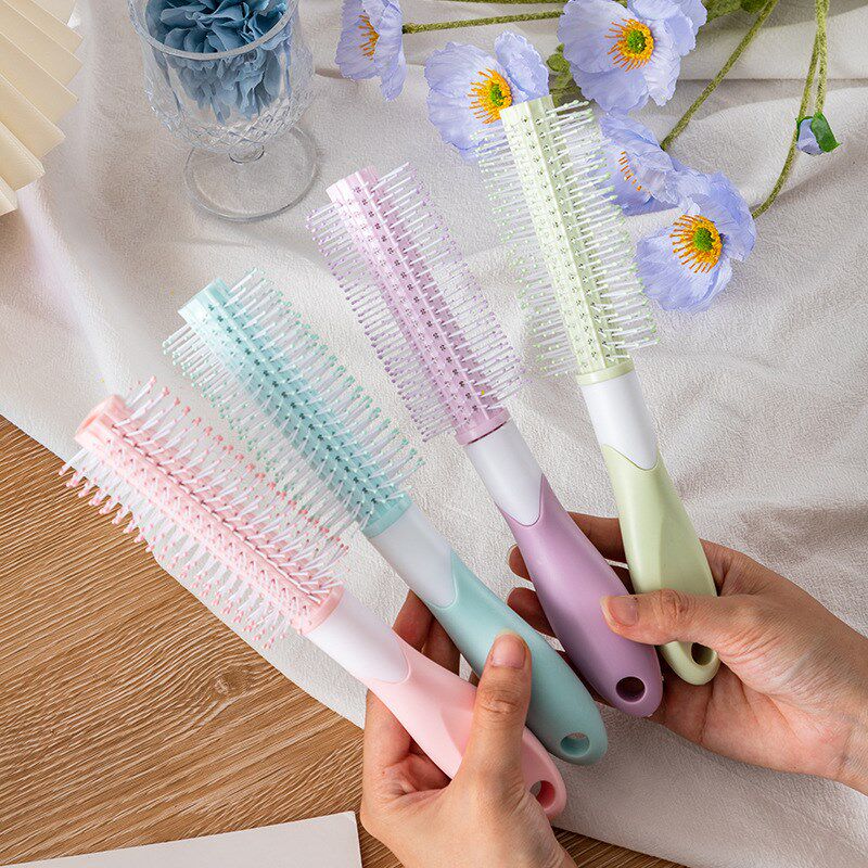 MacaronColored Plastic Comb for Curly Hair Home Beauty Comb