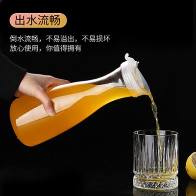 Plastic HeatResistant AntiFalling Jug Acrylic Water Pitcher