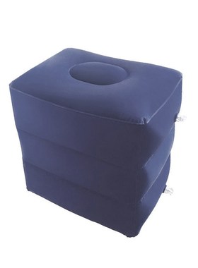 Inflatable Cushion Footrest Inflatable Stool Travel Air Cush