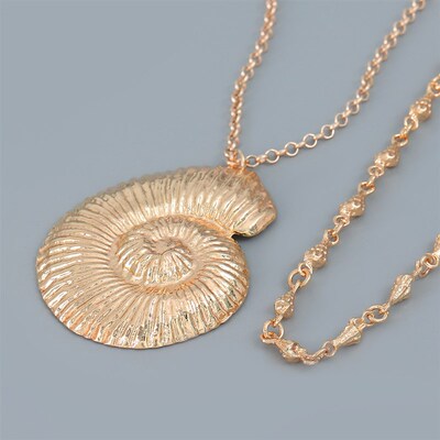 Summer Seashell Necklace Set Fashionable Alloy Accessories f