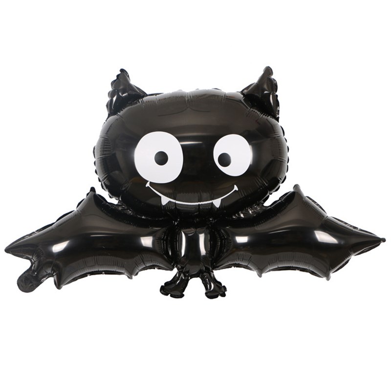 Halloween Decor Supplies Black Vampire Bat Aluminum Film Bal