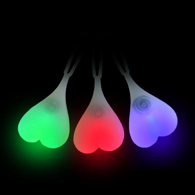 New Creative Heartshaped Egg Lamp Outdoor Night Cycling Back