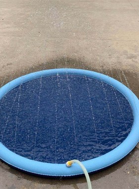 150cm Pet Sprinkler Pad Waterproof AntiDirty Dog Bed Large D