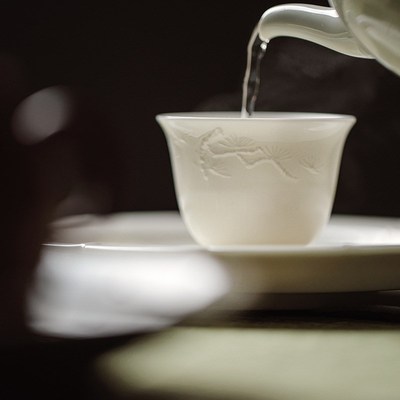 Dehua White Porcelain Tea Cup Ivory White Tea Cup Handmade R