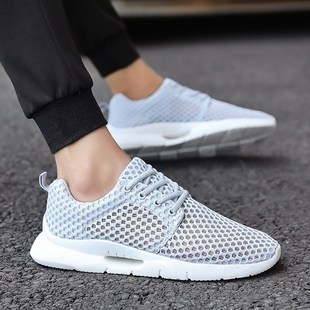 Oversized Lightweight Breathable Summer Hollowout Mens