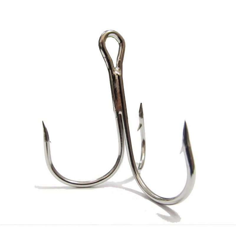 Barbed 3Prong Anchor Hooks Fishing Gear Hooks Small Accessor