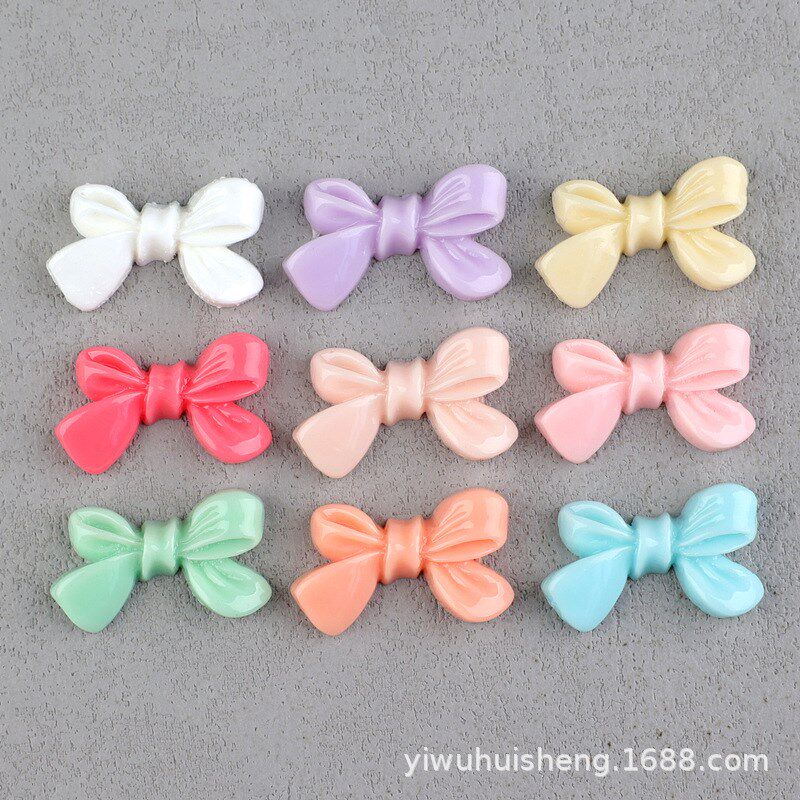 Resin Accessories Box for Bow Tie Collar Tie Cream Glue DIY