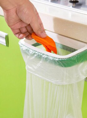 Antidrop Design Cabinet Garbage Hanger Garbage Bag Storage B