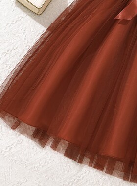 Girls Dress 2025 Summer MidLarge Kids Sleeveless Floral Prin