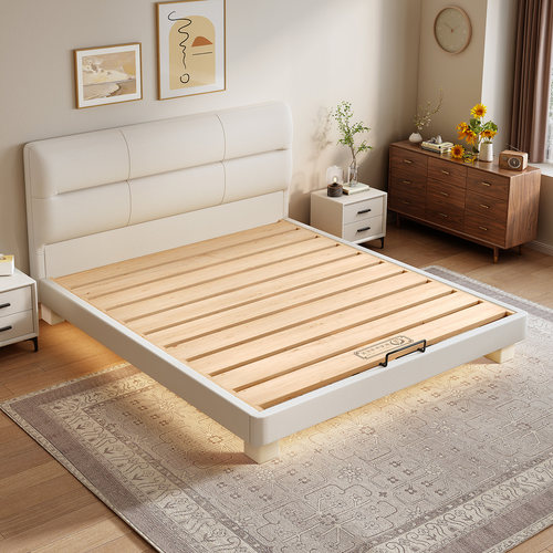 热销⭕ENF纯实木-齐边榫卯静音床