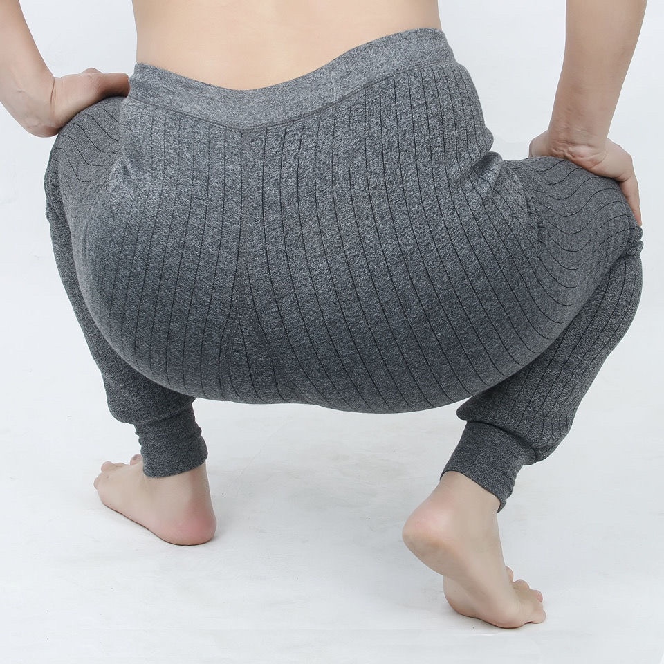 老年人高腰宽松大码保暖裤花想月