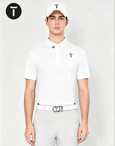 新款EuropeanTour高尔夫服装男士短袖polo衫运动速干T恤上衣定制